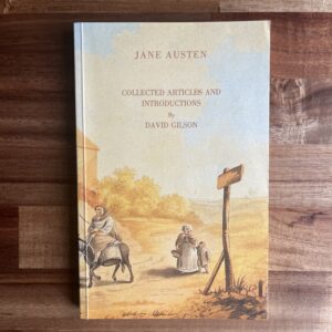 Jane Austen: Collected Articles and Introductions, David Gilson, Inscribed