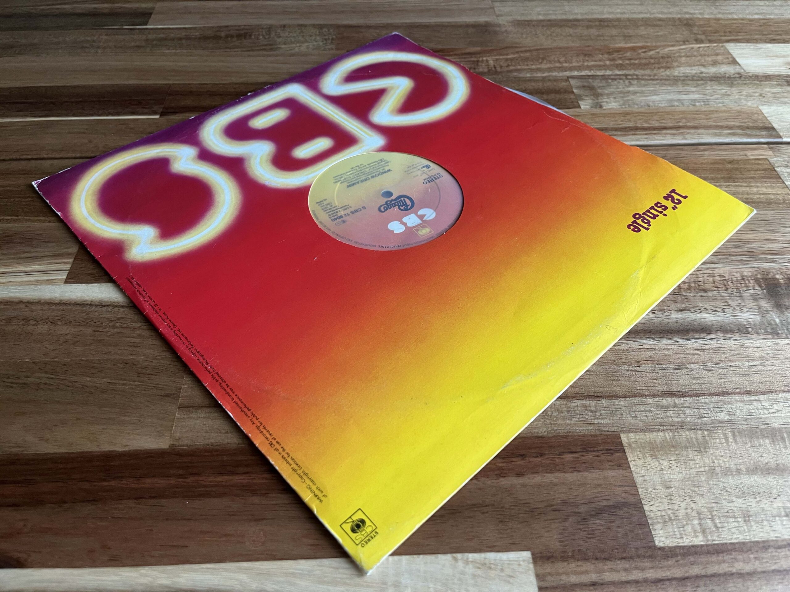 Chicago, Street Player / Window Dreamin’ (1979, S CBS 12 8040), 12", VG+/EX - Image 6