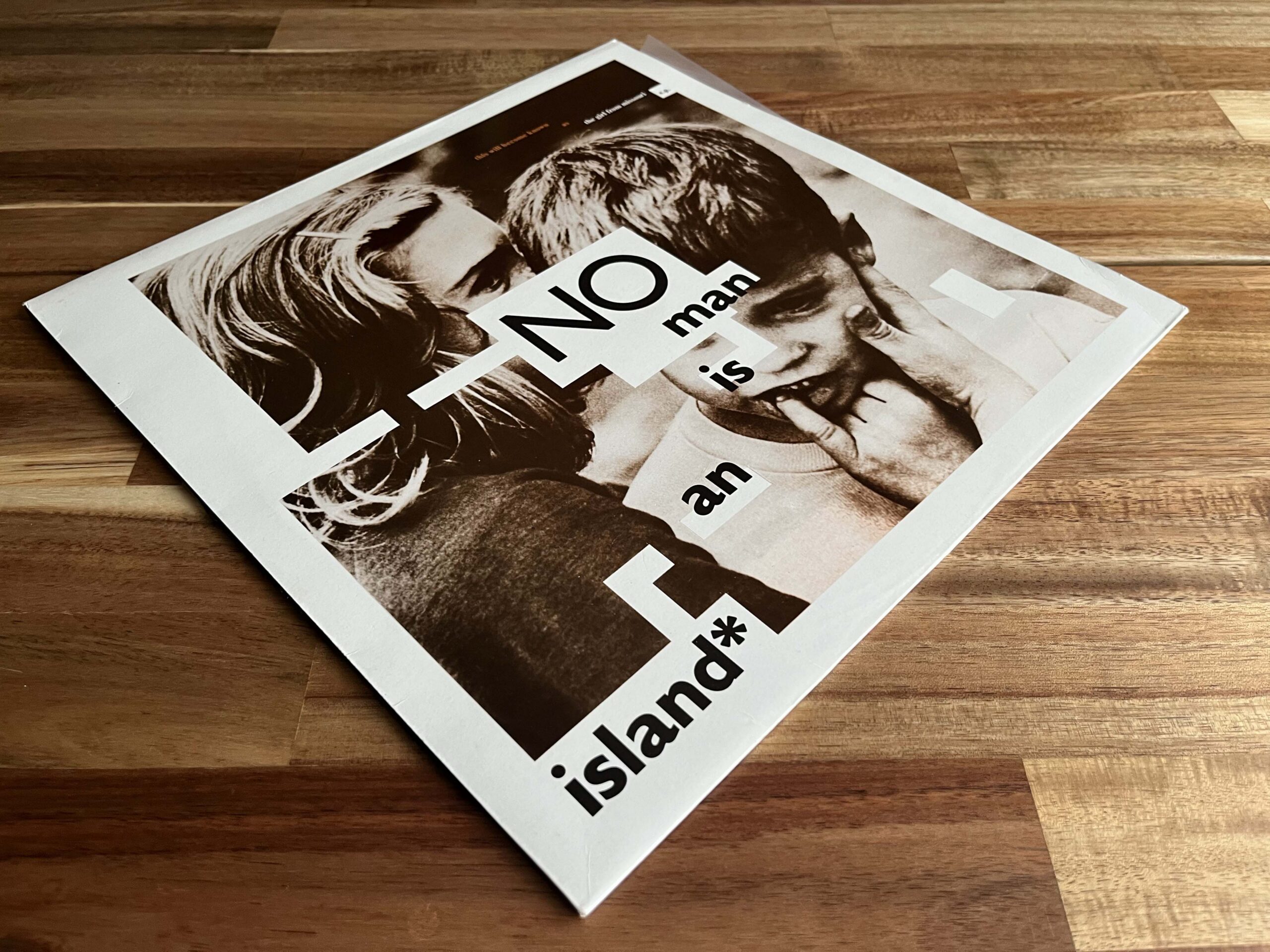 No Man Is An Island — The Girl From Missouri EP (1989, PLAS S 012) — 12" - Image 3