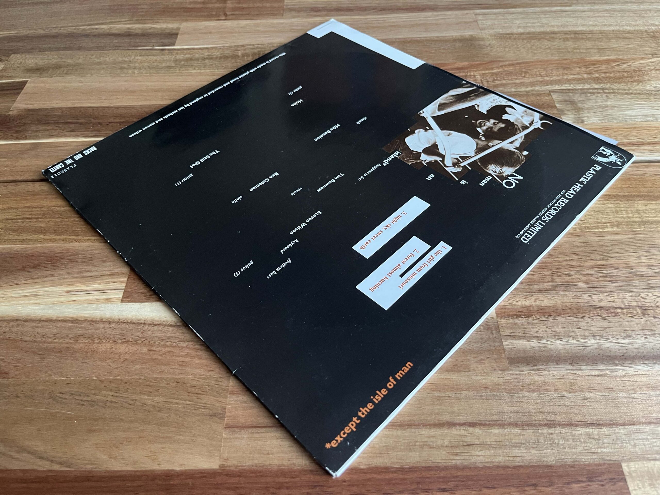 No Man Is An Island — The Girl From Missouri EP (1989, PLAS S 012) — 12" - Image 9