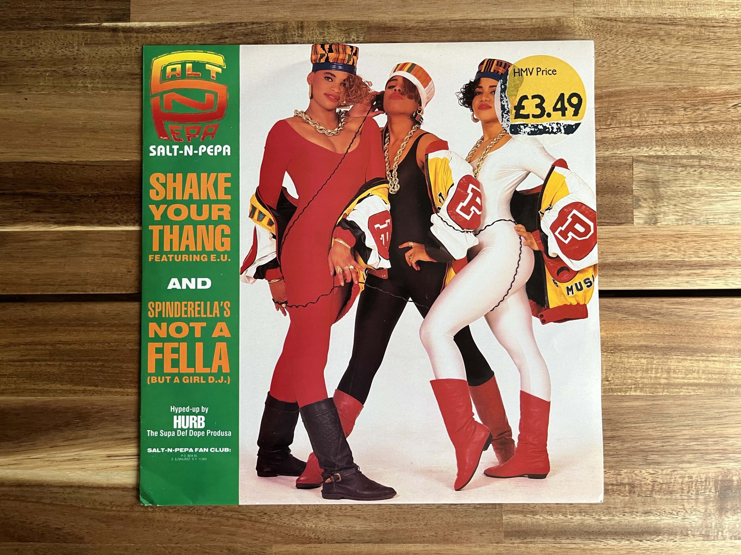 Salt‑N‑Pepa — Shake Your Thang (1988, FFRX 11) — UK 12"