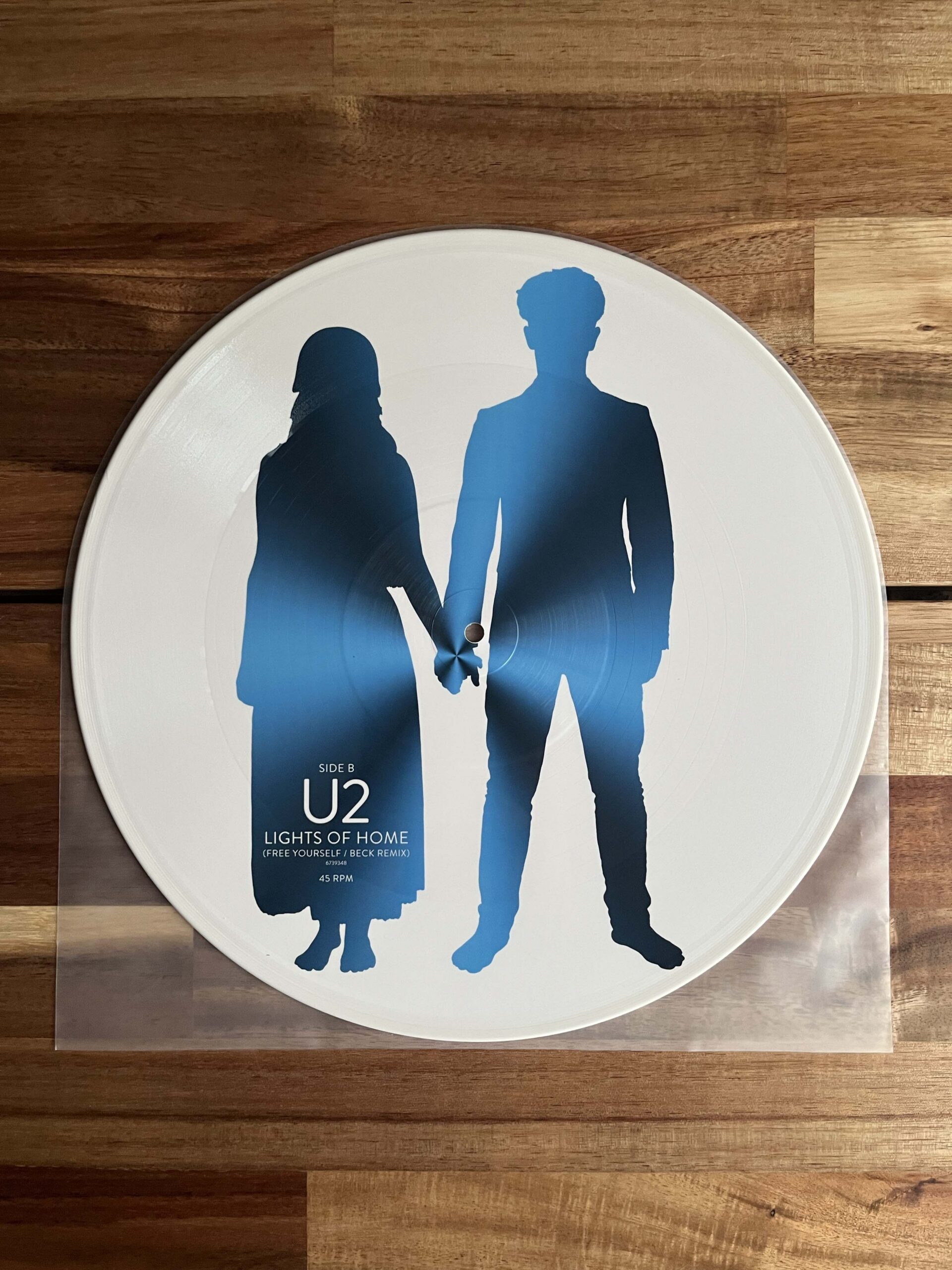 U2 — Lights of Home (2018, 6739348) — 12" Maxi Single Picture Disc — NM - Image 2