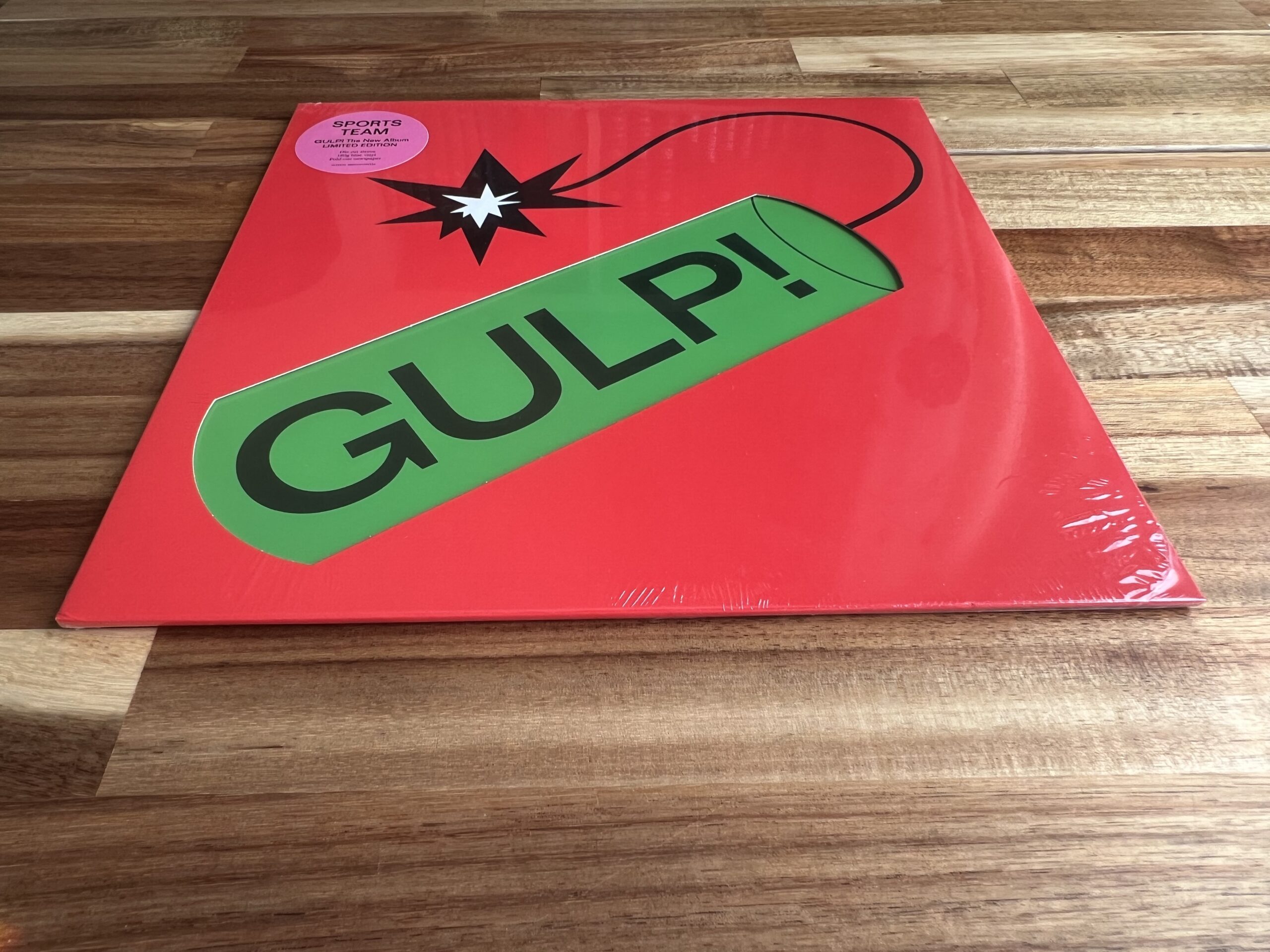 Sports Team, Gulp! - Sealed Limited Edition Blue Vinyl, Red Sleeve (Island Records, 2022) - Image 6