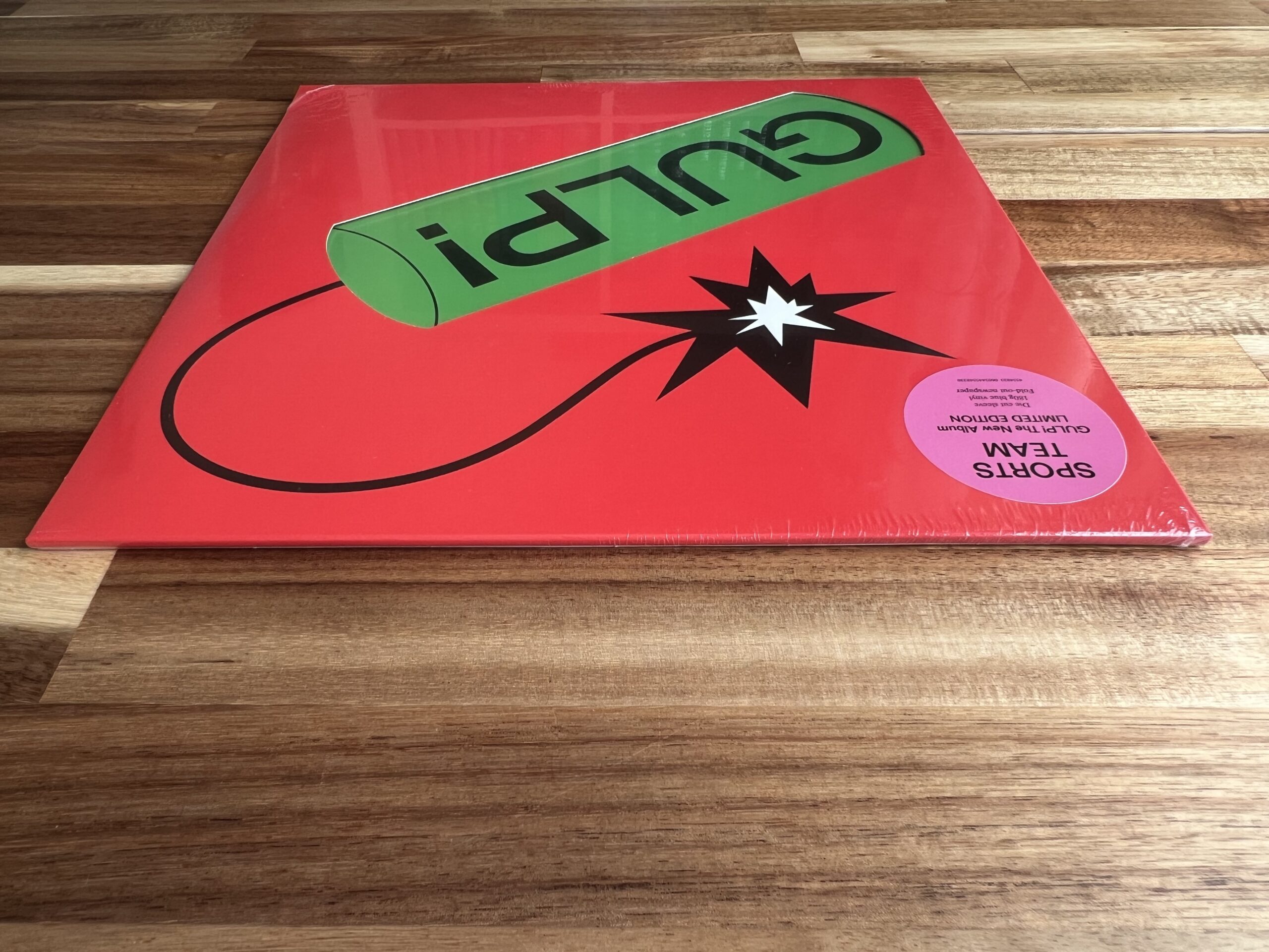 Sports Team, Gulp! - Sealed Limited Edition Blue Vinyl, Red Sleeve (Island Records, 2022) - Image 3