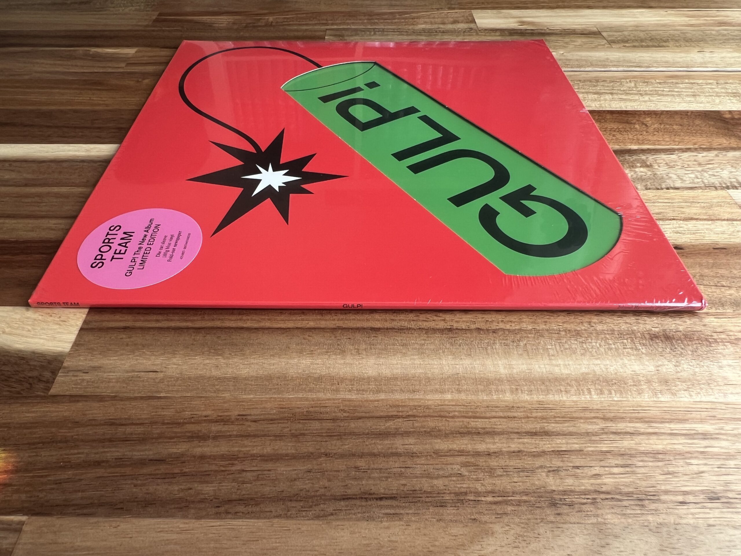 Sports Team, Gulp! - Sealed Limited Edition Blue Vinyl, Red Sleeve (Island Records, 2022) - Image 4