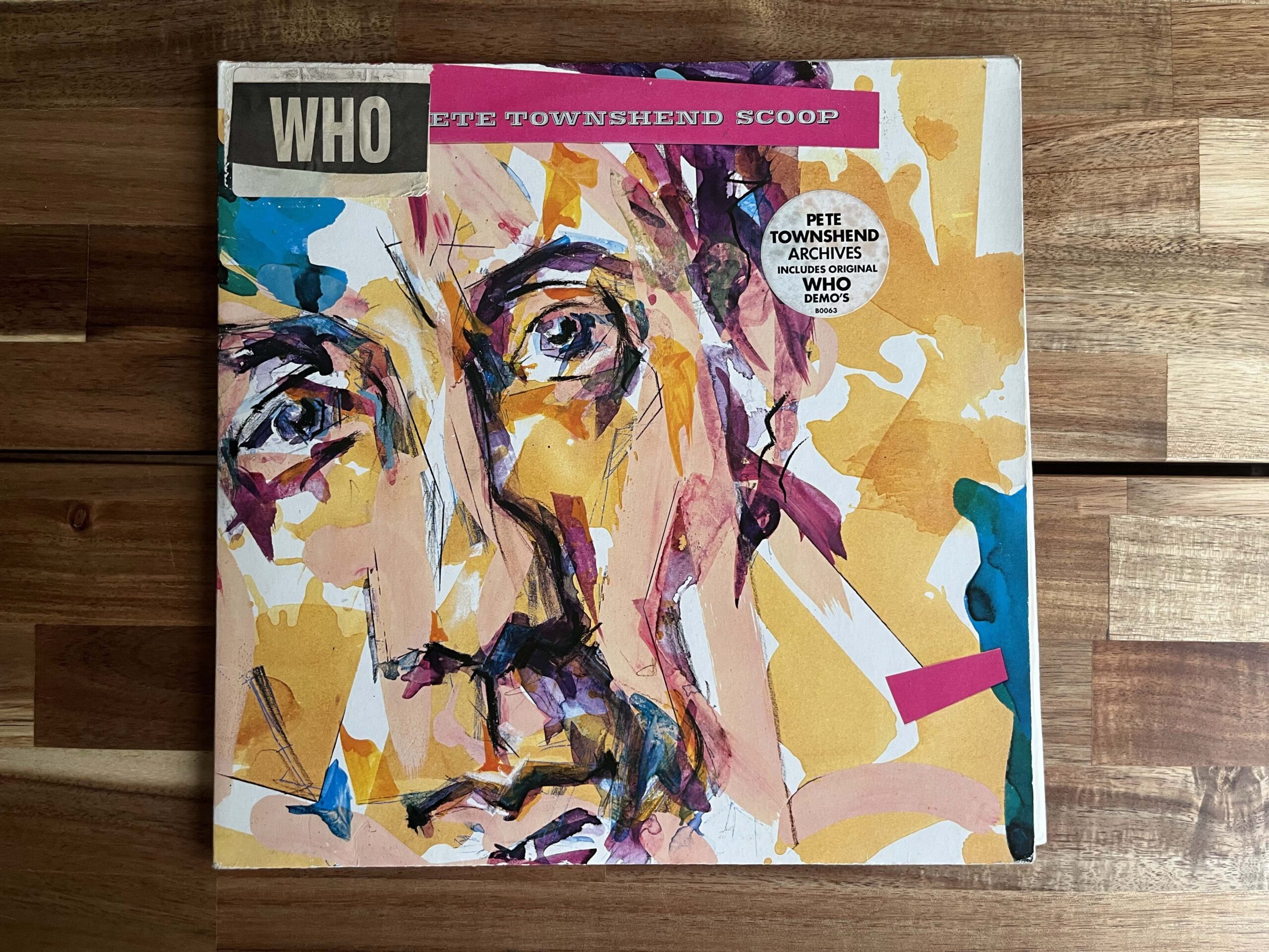 Pete Townshend, “Scoop” — 1983 ATCO 2‑LP Gatefold — Original Who