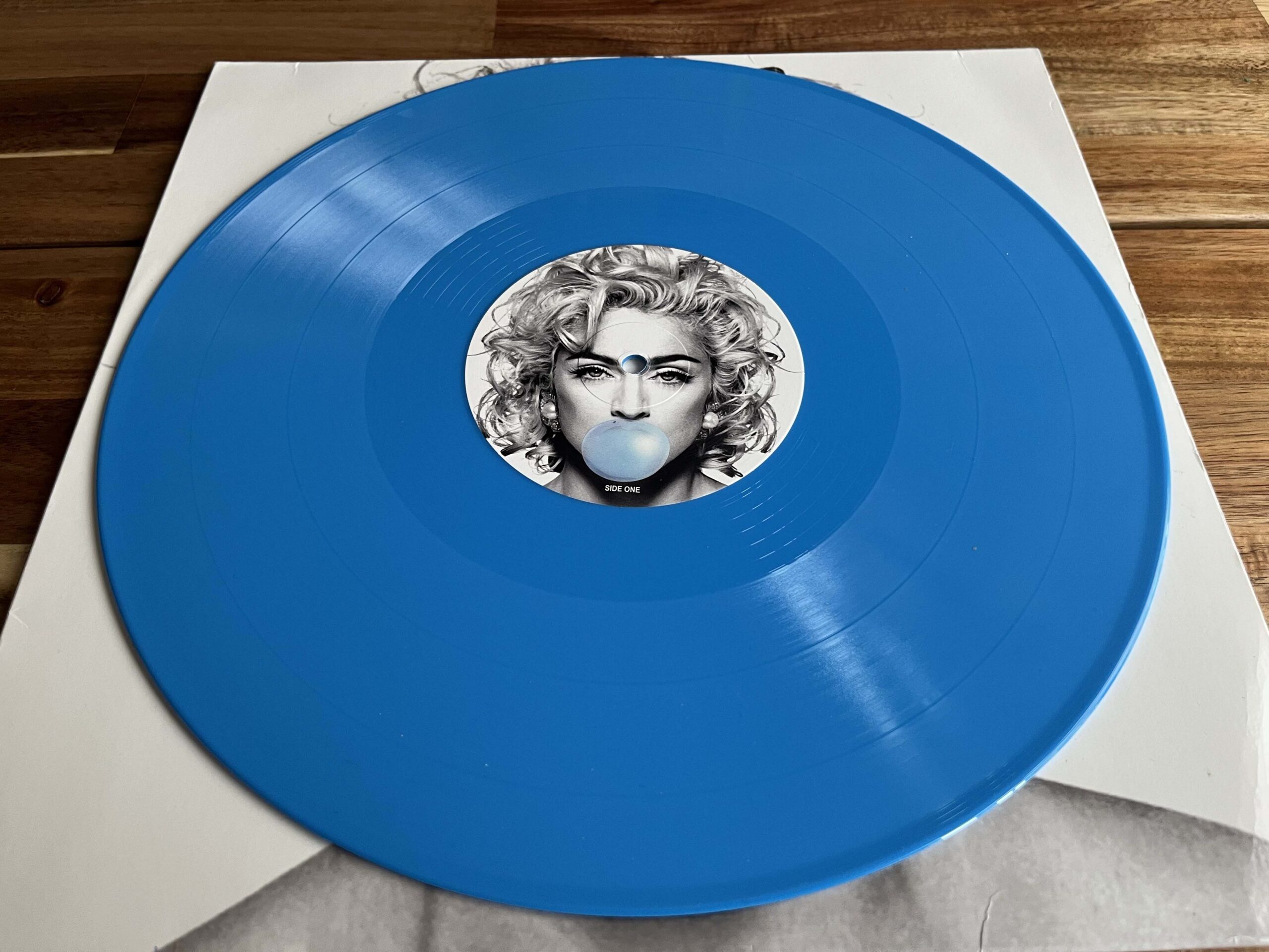 Madonna live broadcast blue‑vinyl LP from Sydney, 1993 — Colour Pressing - Image 7