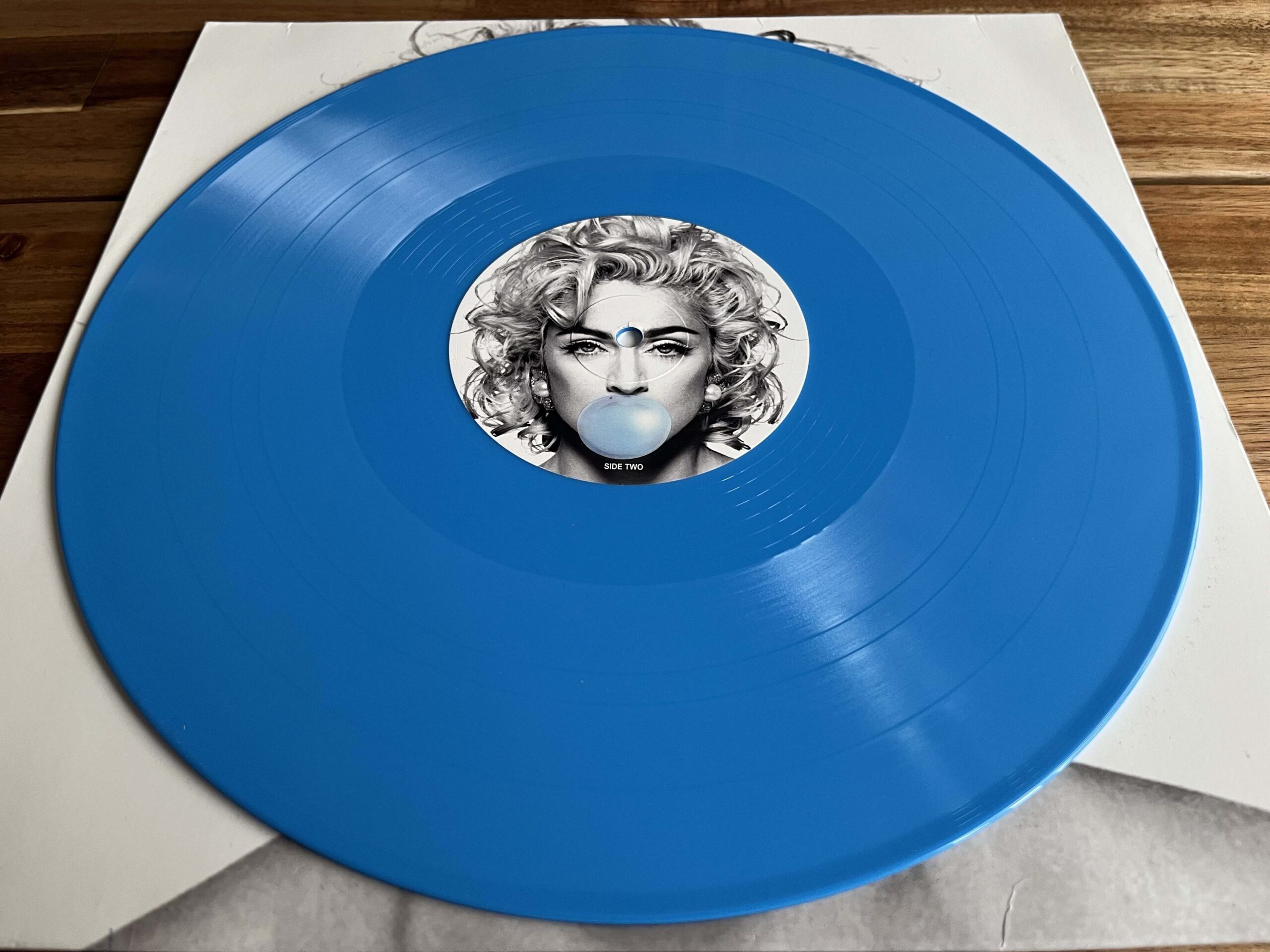 Madonna live broadcast blue‑vinyl LP from Sydney, 1993 — Colour Pressing - Image 8