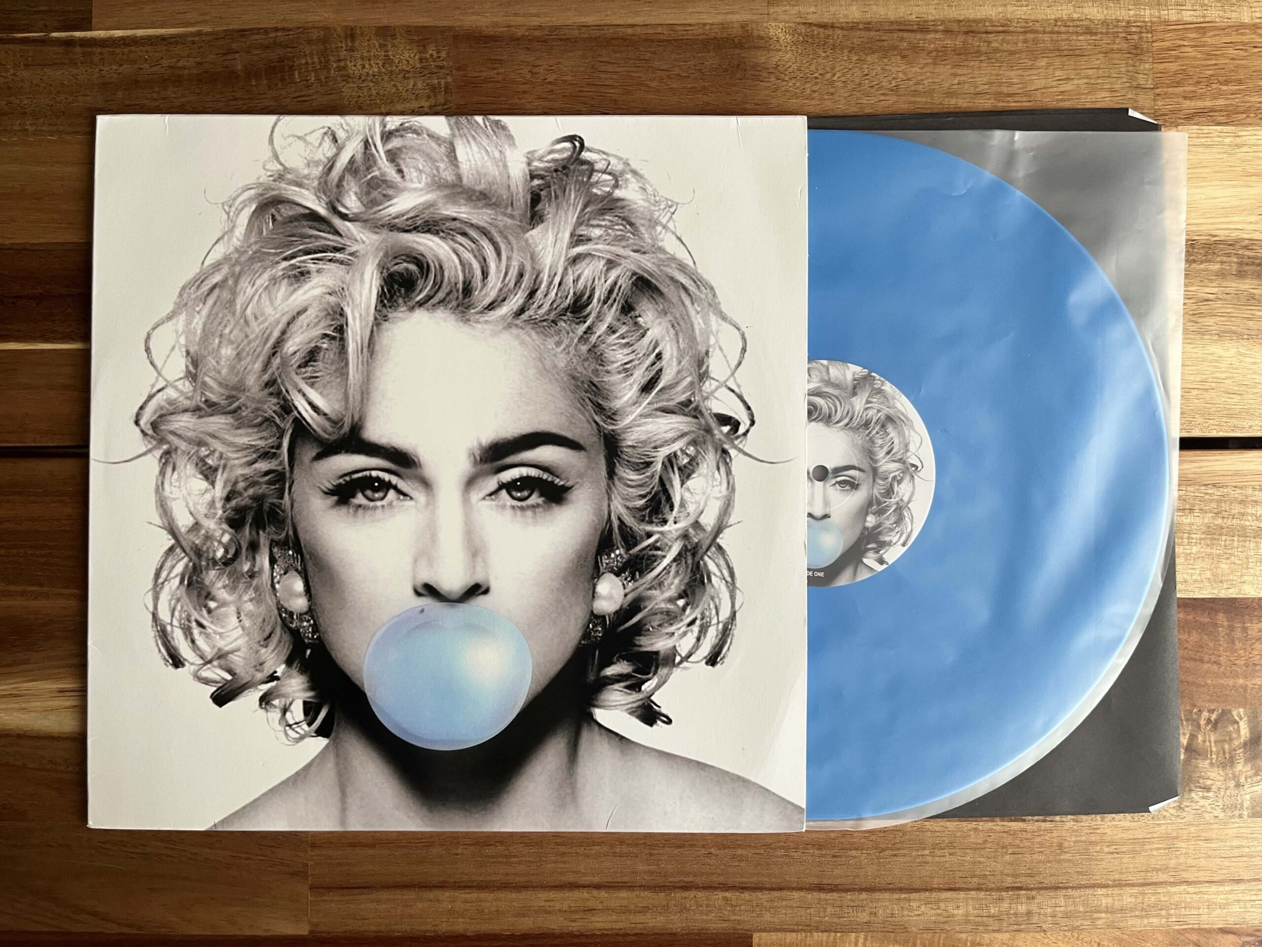 Madonna live broadcast blue‑vinyl LP from Sydney, 1993 — Colour Pressing - Image 9