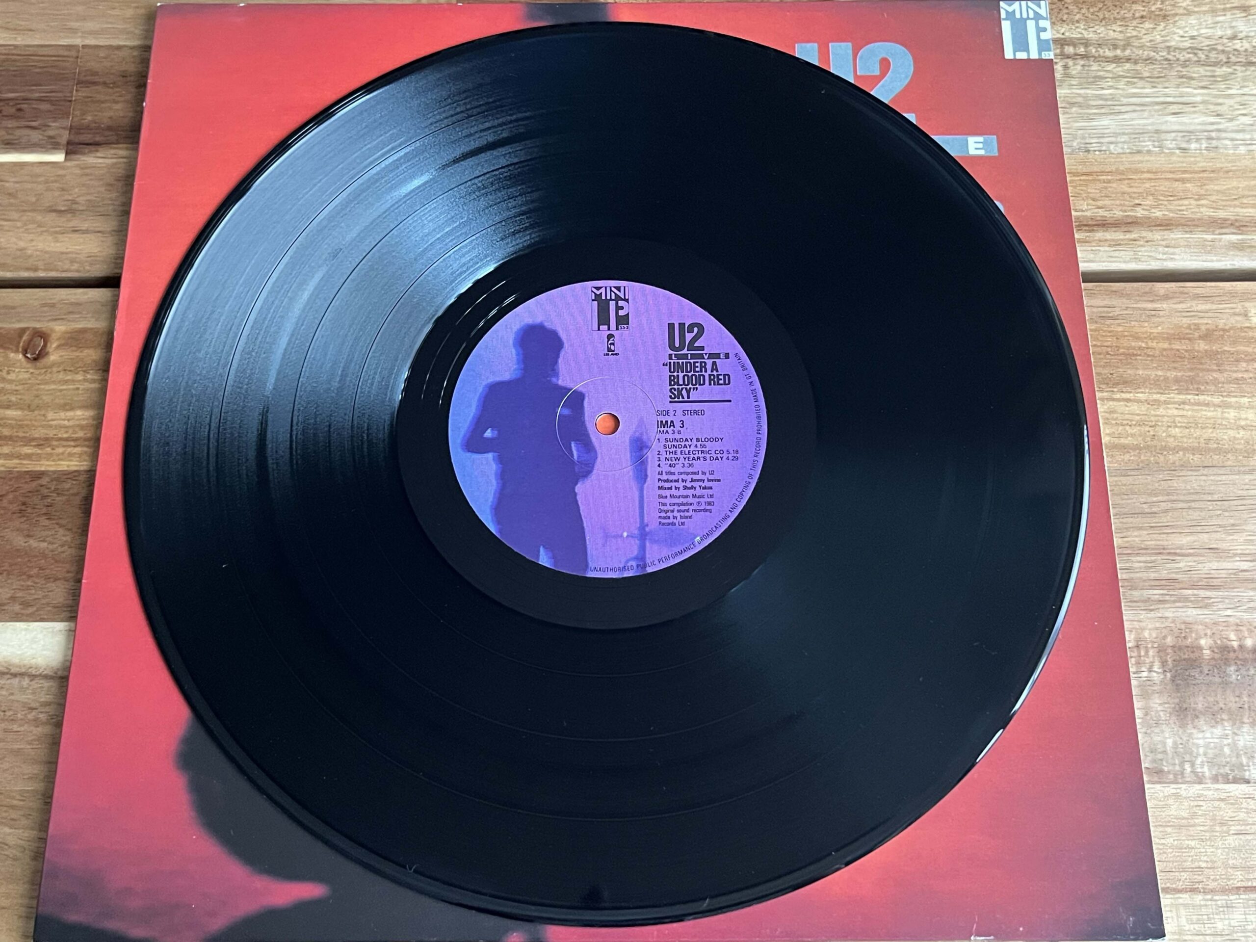 U2, “Live ‘Under A Blood Red Sky’” — Mini LP Edition (IMA 3), European Pressing - Image 8